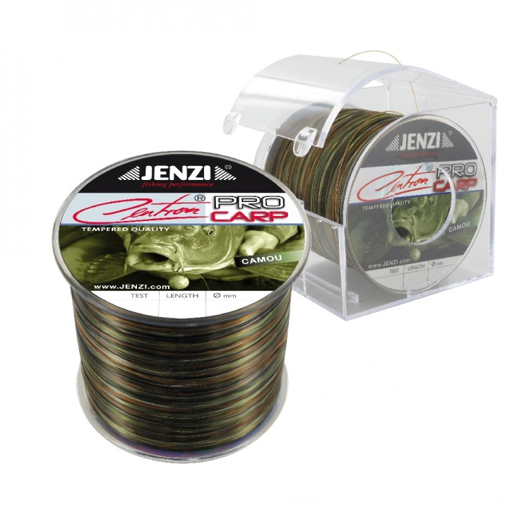 Jenzi Centron Karpfenschnur Pro-Carp Camou 0,28mm