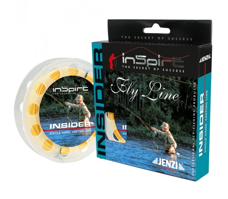 Jenzi Fliegenschnur INSPIRE Fly-Line Insider WF-4F 27 m