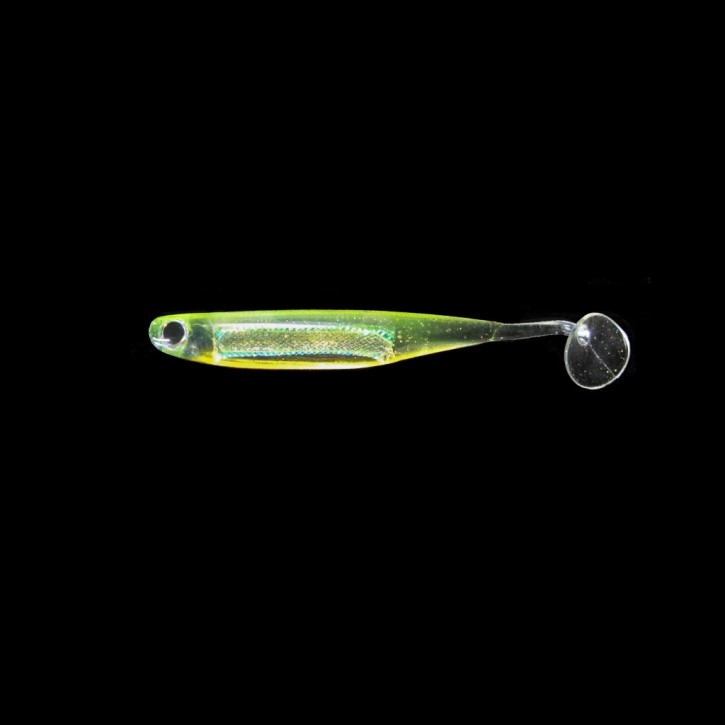 Jenzi Gummifisch SHINY Shad ,Shad`y" Farbe G 7,5cm