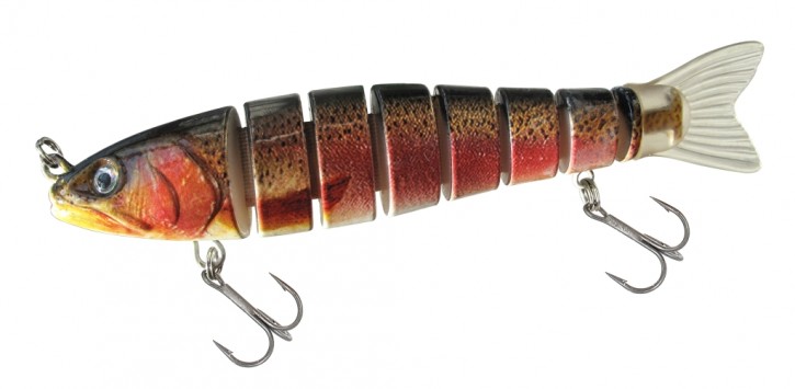 Jenzi Jerkbait  Jeronimo Trout 14 cm Gold-Trout