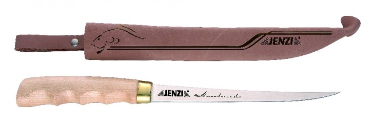 Jenzi Outdoor-Filetiermesser Klinge 19cm