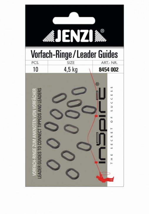 Jenzi Leader Guides Vorfachringe Oval Small 4,5 kg