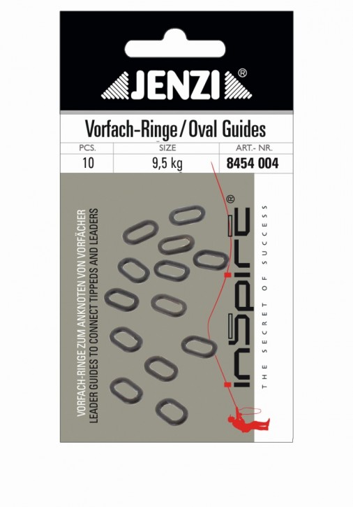 Jenzi Leader Guides Vorfachringe Oval Small 9,5 kg