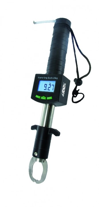 Jenzi Fisch Grip mit digitaler Waage bis 25kg